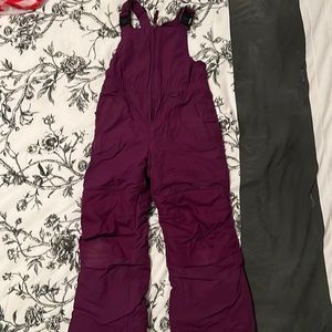 EUC Lands End Grow-A-Long Snowpants Suit/jumper